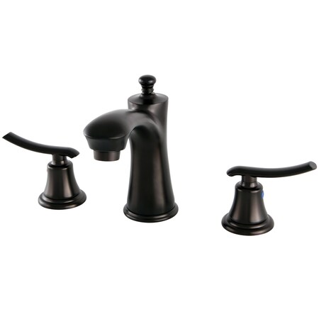 Kingston Brass 8" Widespread Bathroom Faucet, Oil Rubbed Bronze KB7965JL